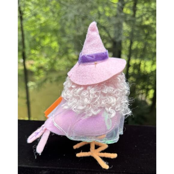 New TARGET Hyde and Eek Featherly Friends GLITZY Good Witch Pink Bird Halloween - Picture 5 of 6